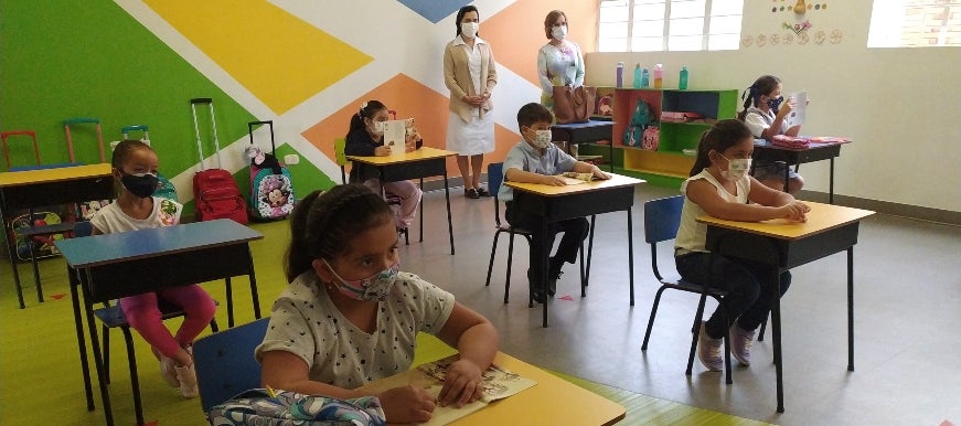 comenzó la alternancia en Bucaramanga en colegios privados