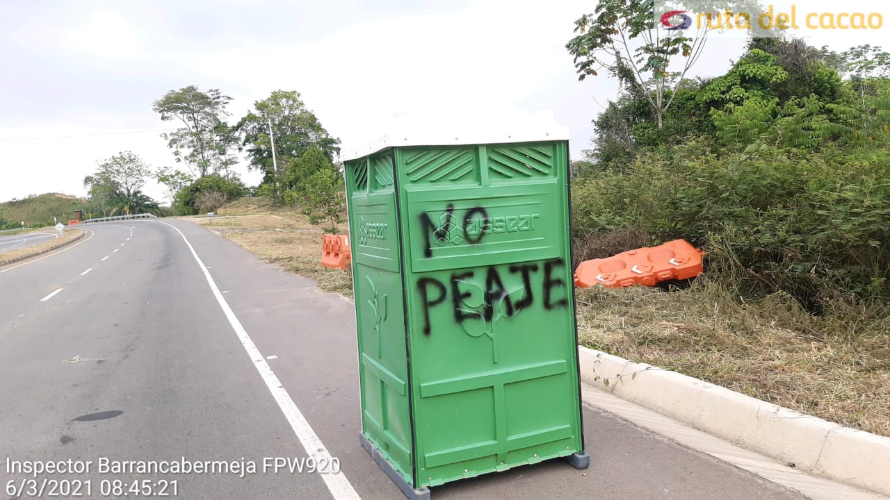 Las personas están cansadas de pagar peaje