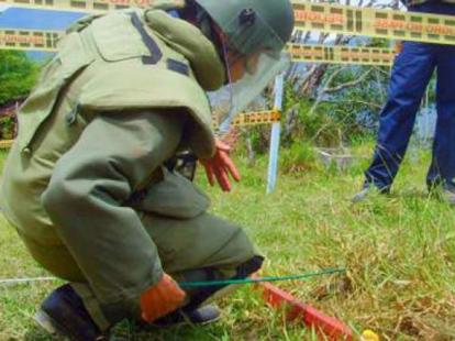 Campos Minados en zona rural de Tibú