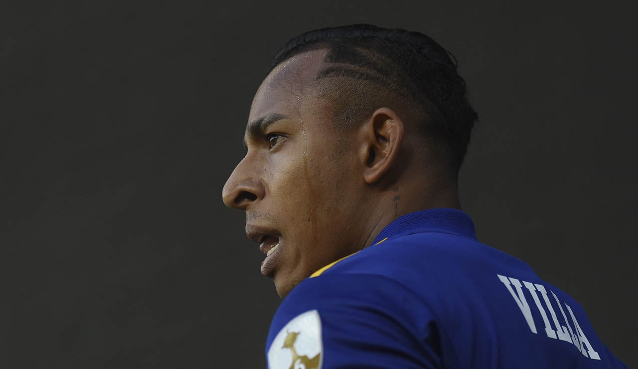 Sebastián Villa, extremo de Boca Juniors