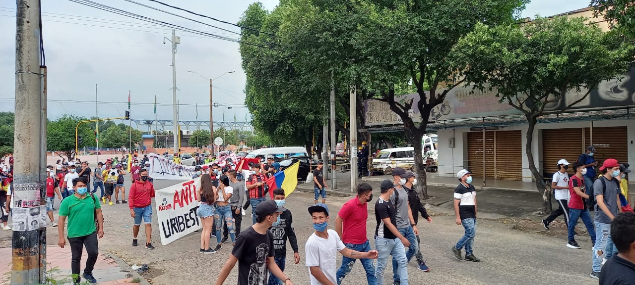 Los Santanderes se unieron al Paro Nacional: así fue la jornada de manifestaciones
