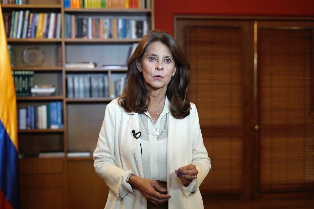 Vicepresidente Marta Lucía Ramírez