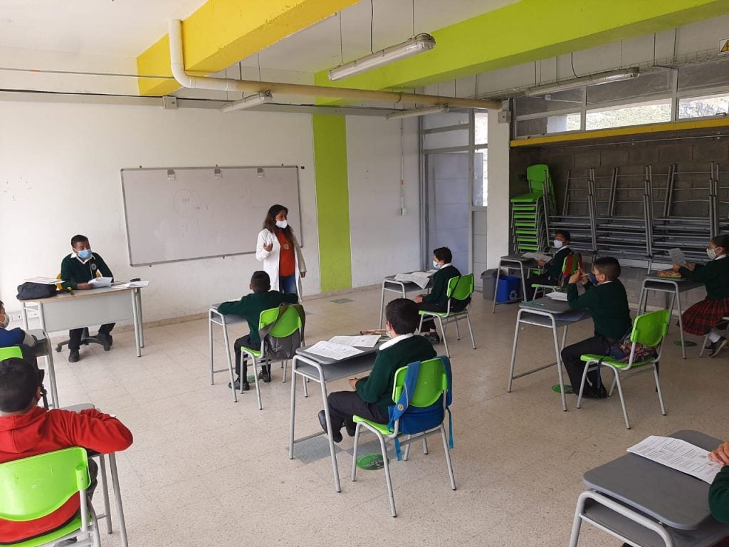 Presencialidad colegios