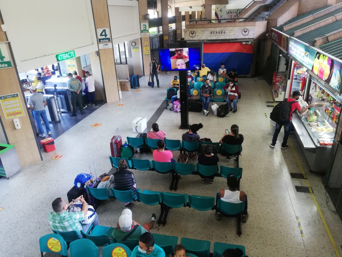 Suspensión de despachos hacia la costa Atlántica