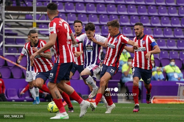 Atlético de Madrid vs Valladolid