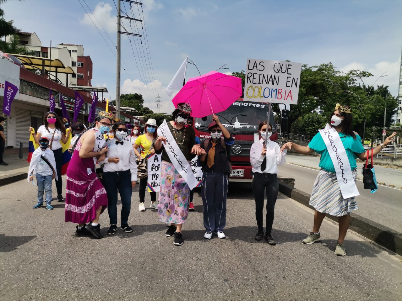 En Santander y Norte de Santander, miles de manifestantes se tomaron pacíficamente las calles