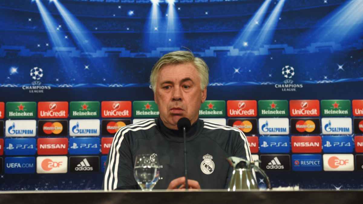 Carlo Ancelotti, técnico italiano