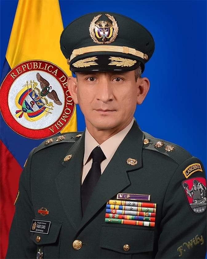 General Fabio Caro, comandante Brigada 30