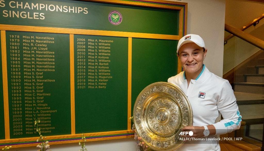 Ashleigh Barty, tenista australiana