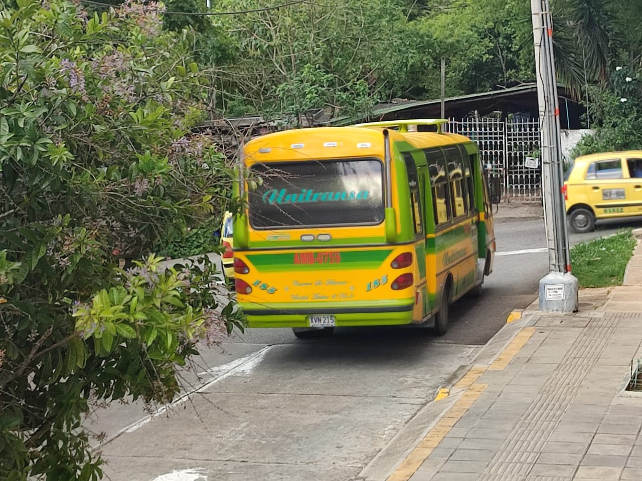 Bus urbano en Bucaramanga