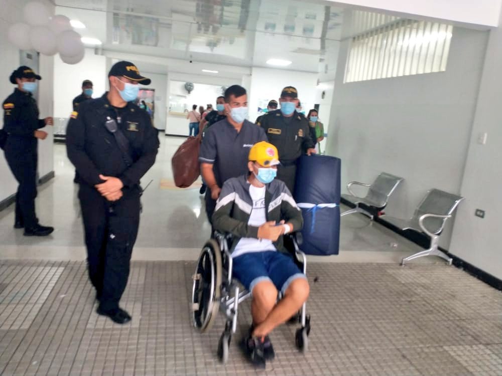 Fue herido en medio de los disturbios