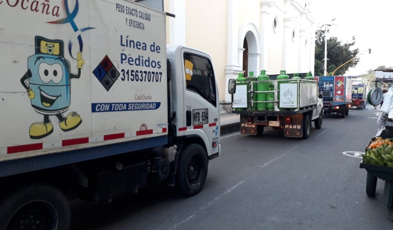 caravana de protesta