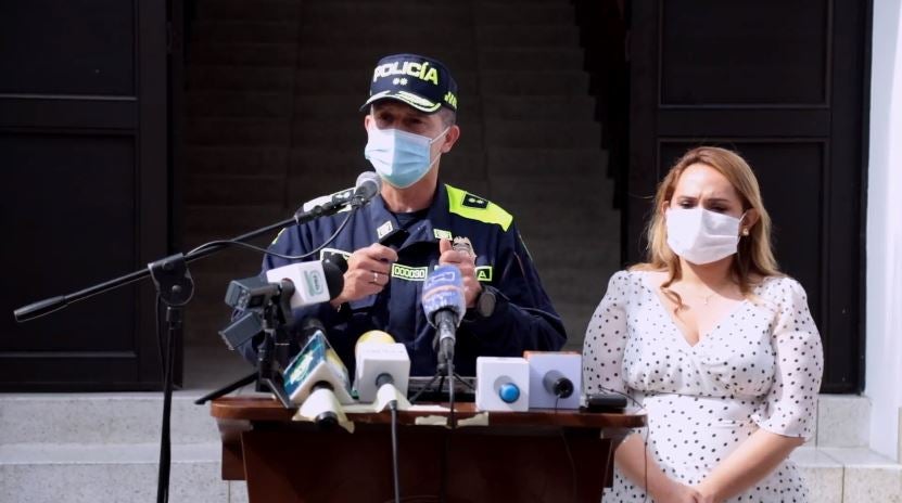 Con nuevo Comandante de la Policía Metropolitana, Bucaramanga estrena cuadrante aéreo