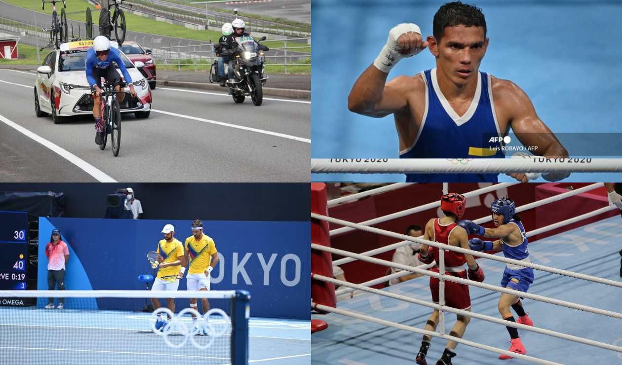 Juegos Olímpicos: Día 5 para Colombia