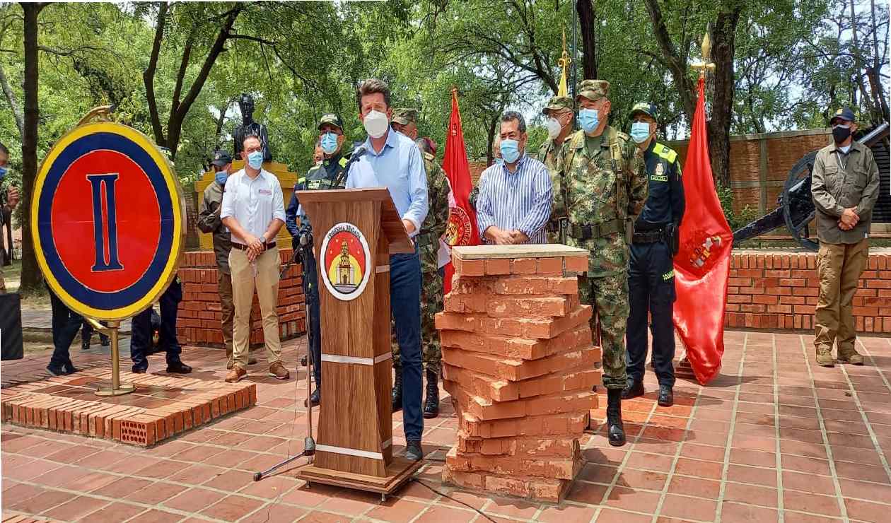 Ministro de Defensa Diego Molano