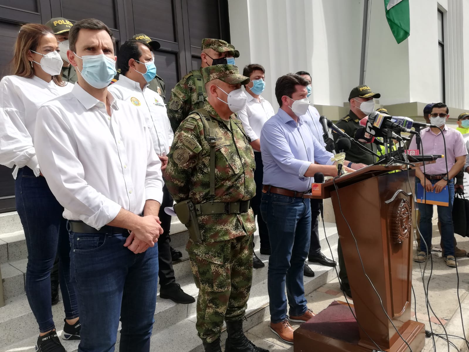 MinDefensa anunció máximo despliegue de la fuerza pública en Bucaramanga para el 20 de julio