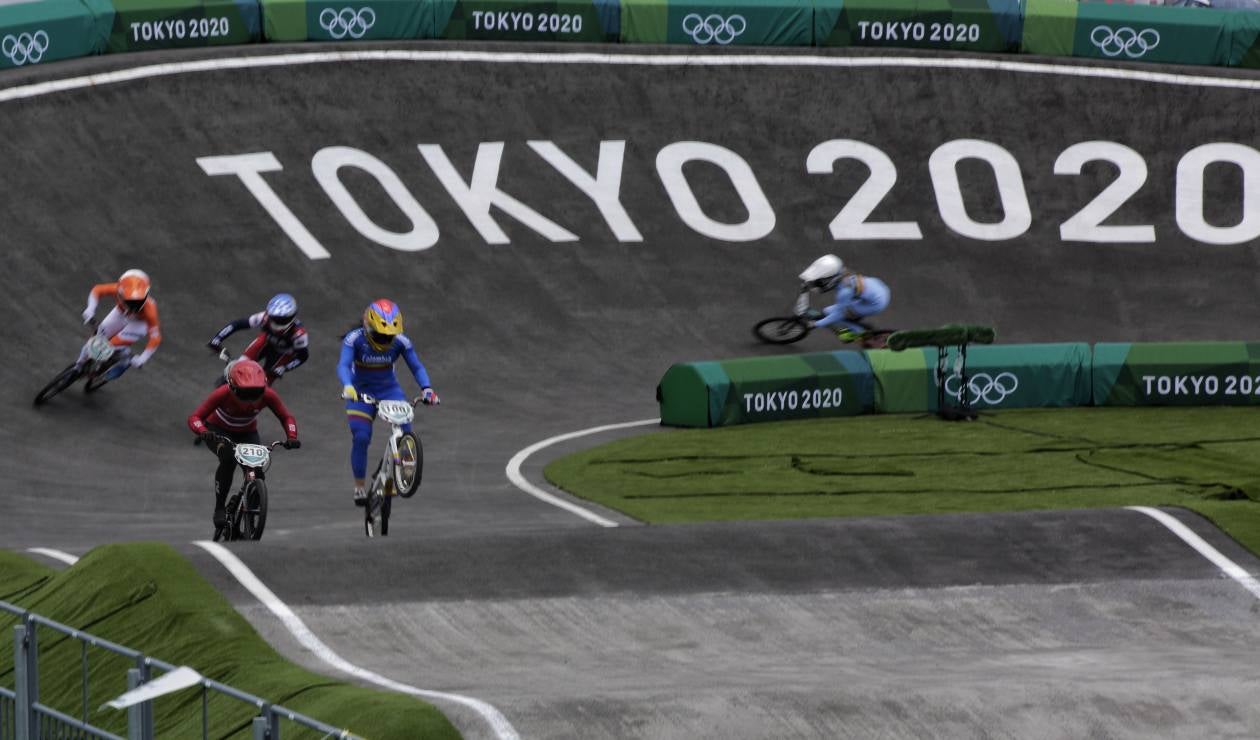 Mariana Pajón en el BMX de los Juegos Olímpicos