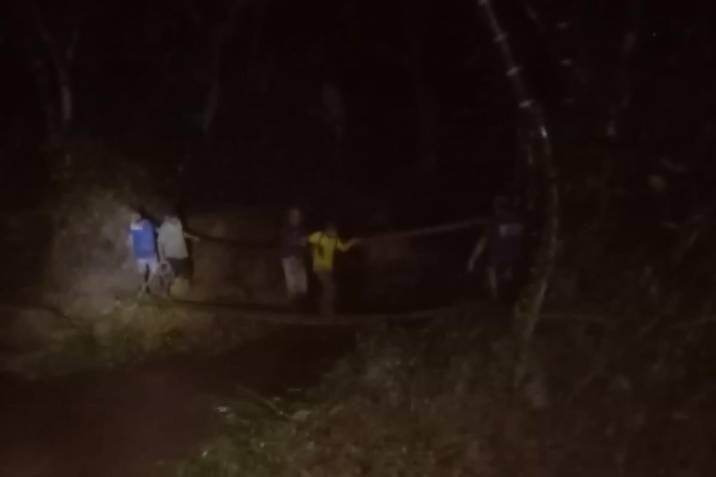 Así fue el rescate de las personas en Mogotes