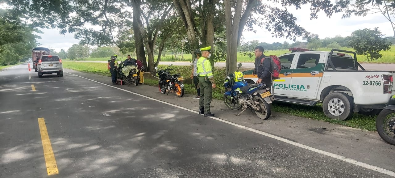 En Santander se impartieron 111 comparendos viales durante el puente festivo