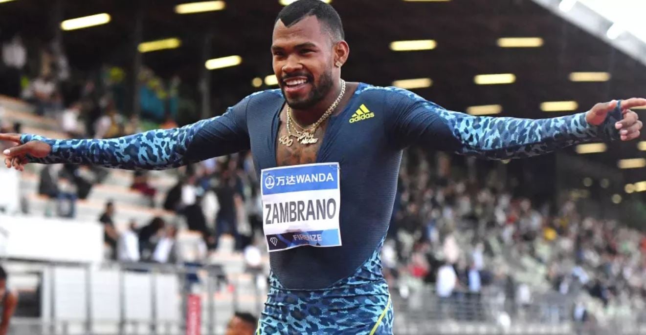 Anthony Zambrano, atleta colombiano