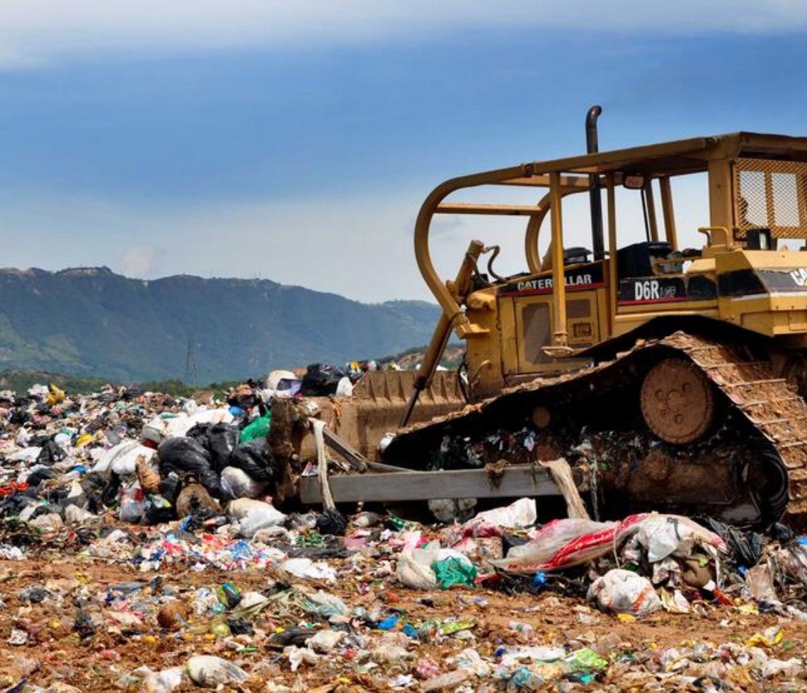 El relleno sanitario El Carrasco recibía más de 1.000 toneladas al día.