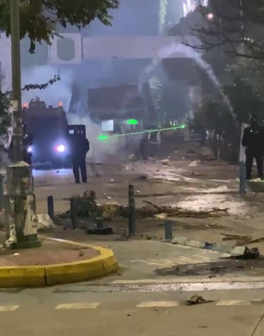 Disturbios en Bucaramanga el 7 de agosto