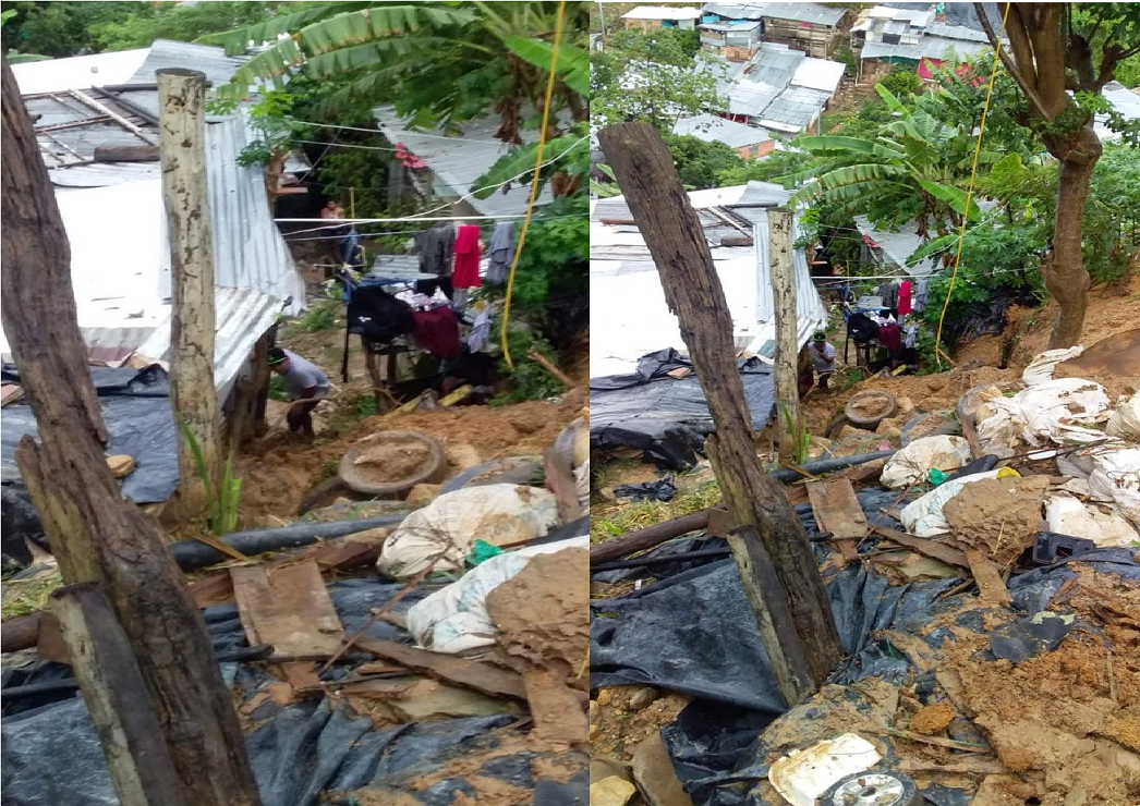 Emergencias por lluvias en Santander