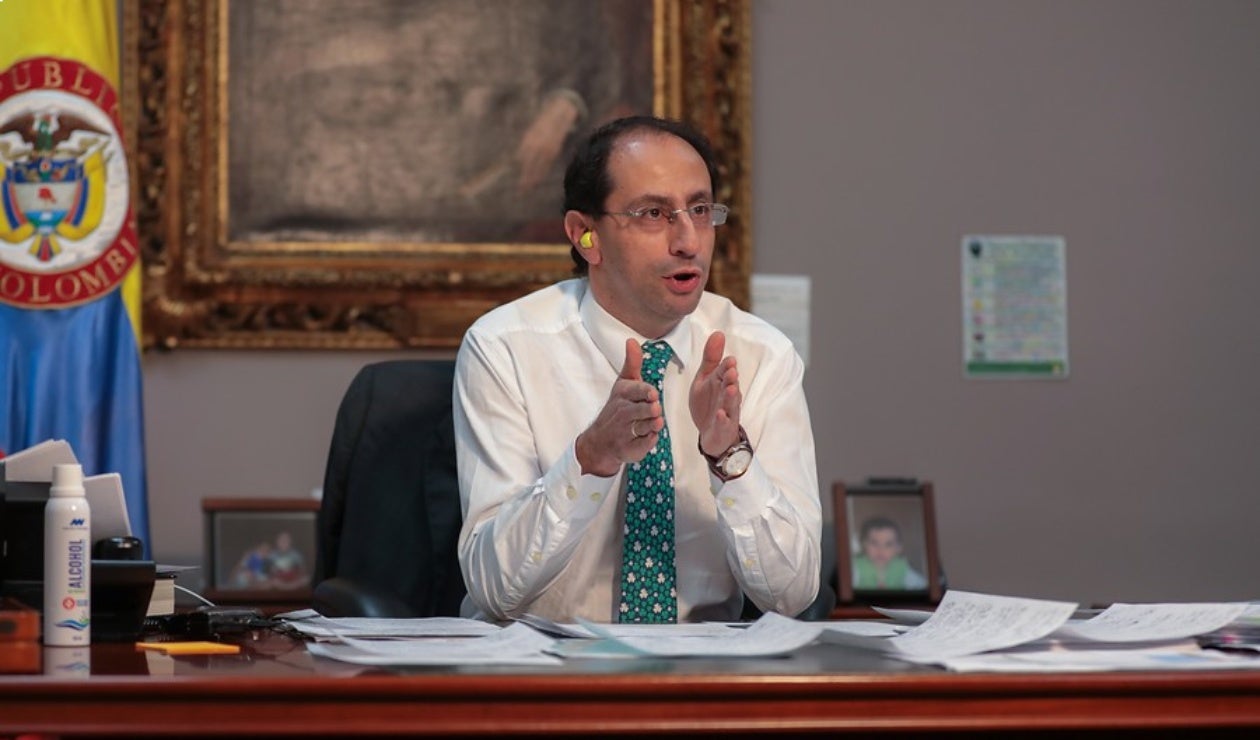 Ministro de Hacienda, José Manuel Restrepo