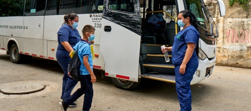 Transporte escolar en Bucaramanga