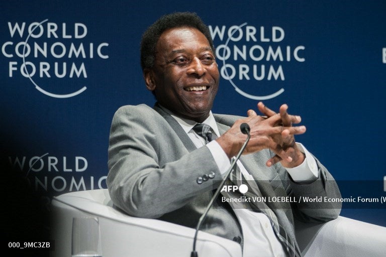 Pelé, exjugador brasileño
