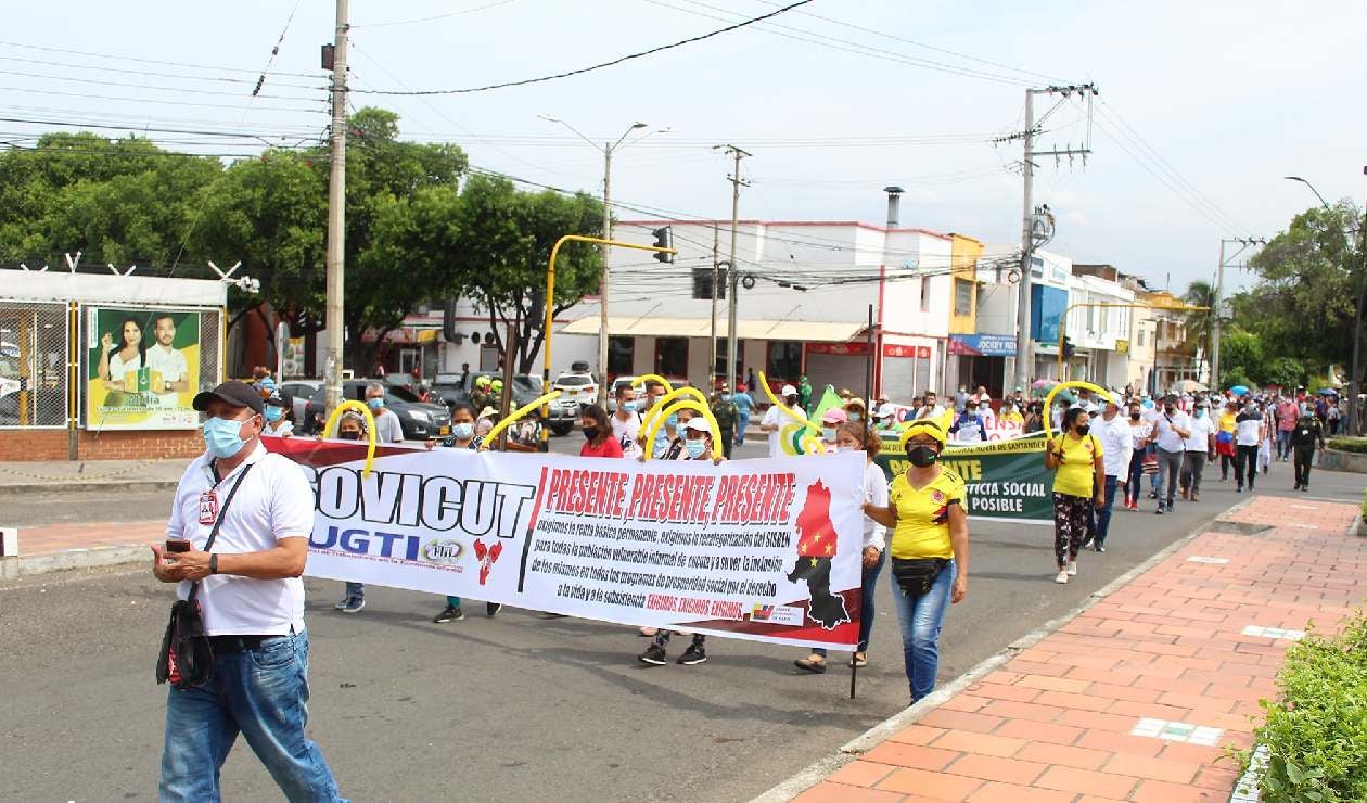 Maestros marcharon en Cúcuta