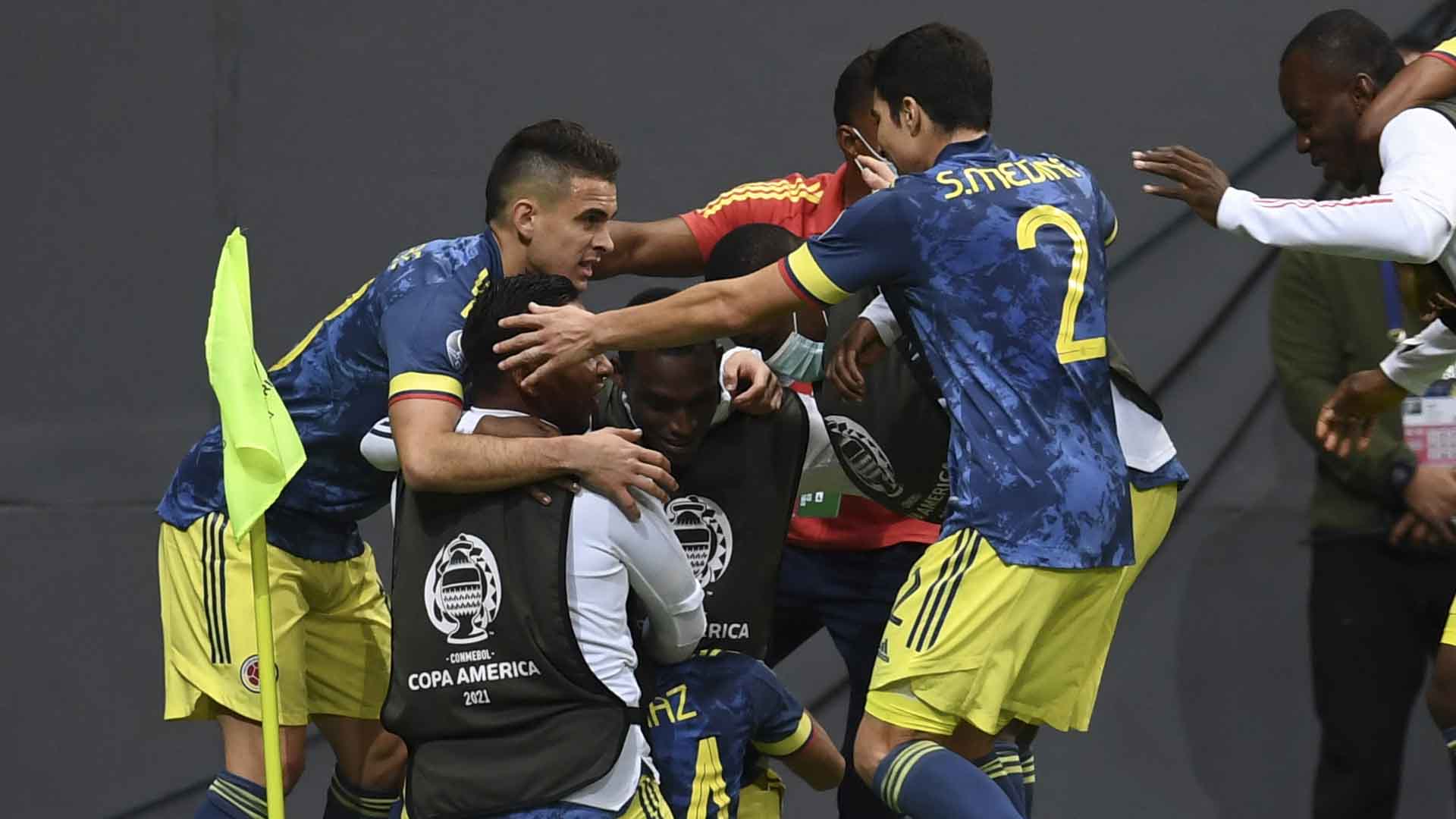 Selección Colombia vs Bolivia en La Paz