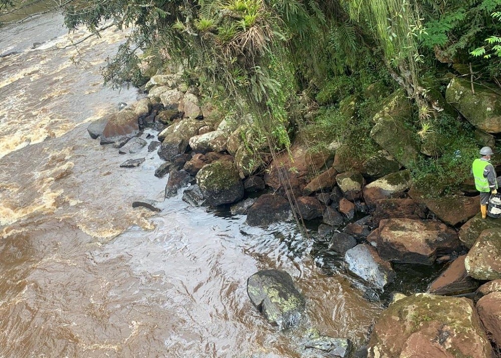 Derrame de crudo en el río Oibita