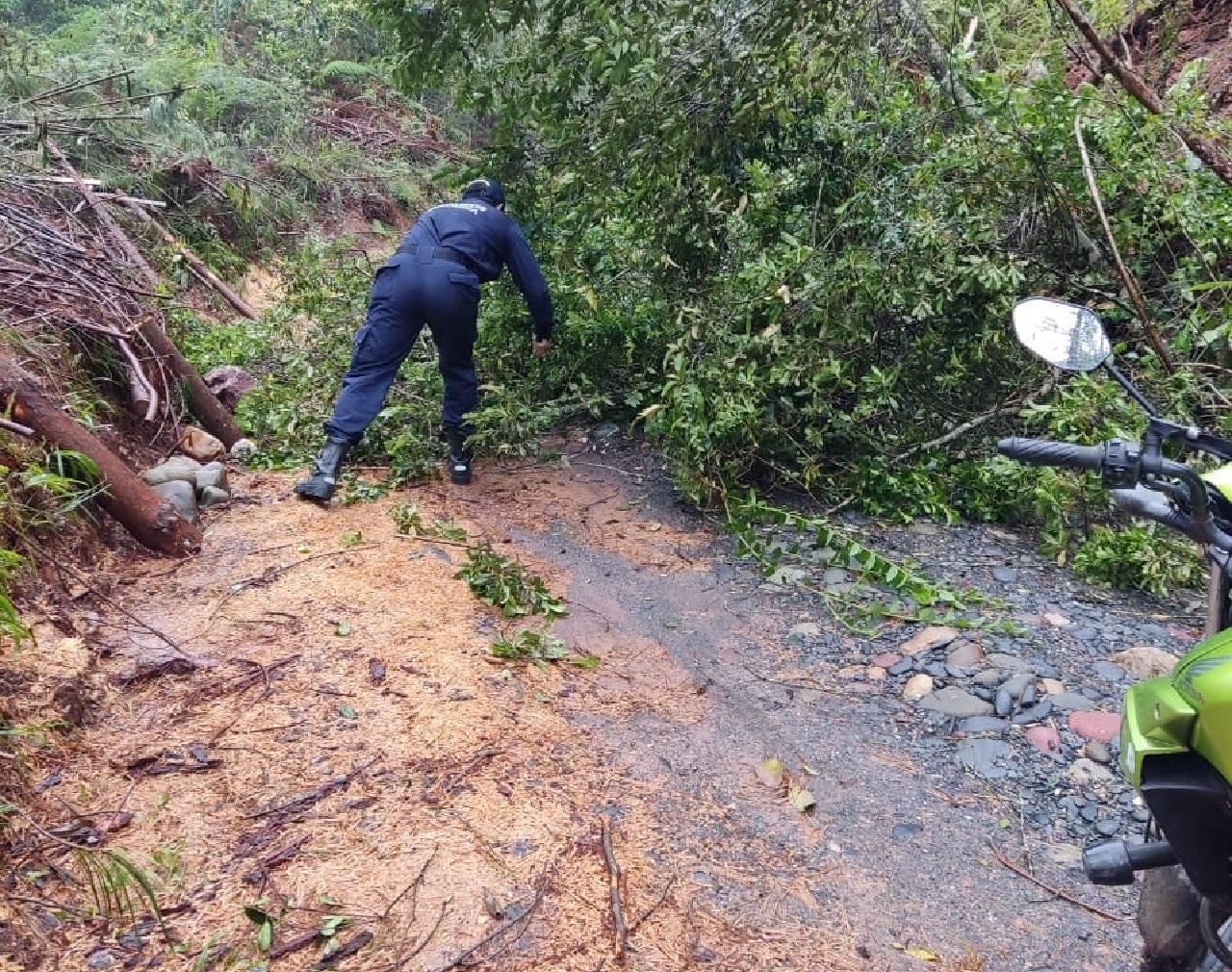 Las lluvias han sido fuertes y afectaron además la captación del agua.