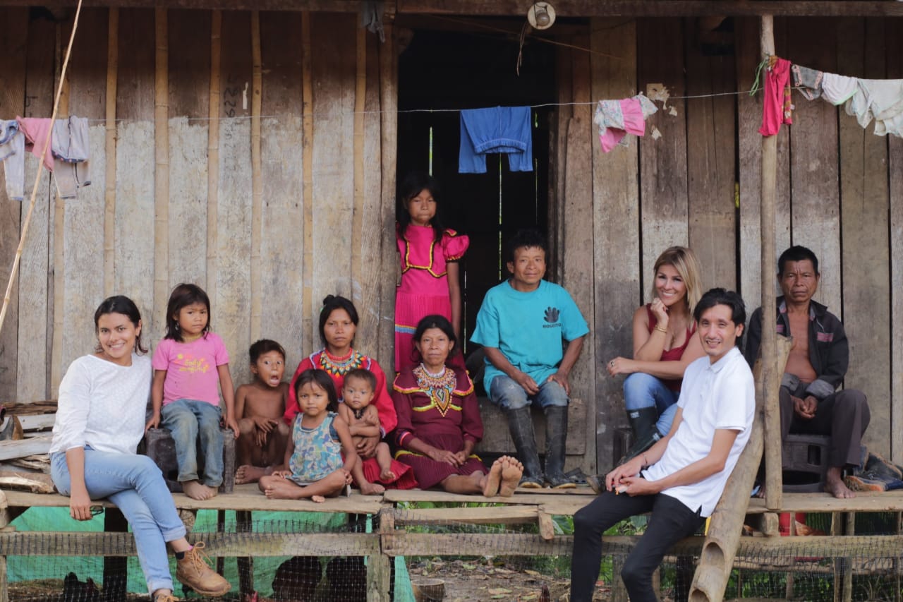 Indígenas Embera Katío en el Santander BGA Fashion Week