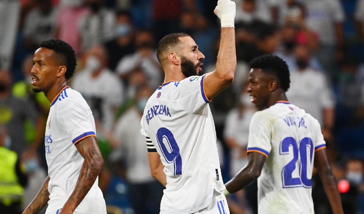 Benzema marcó en el triunfo de Real Madrid
