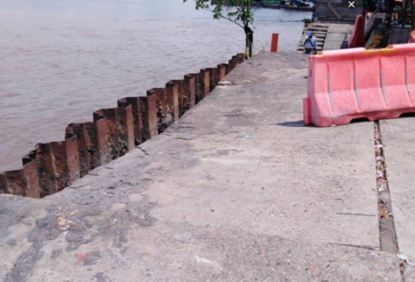 Denuncian en Barrancabermeja que Cormagdalena no ha construido el tablestacado del muelle