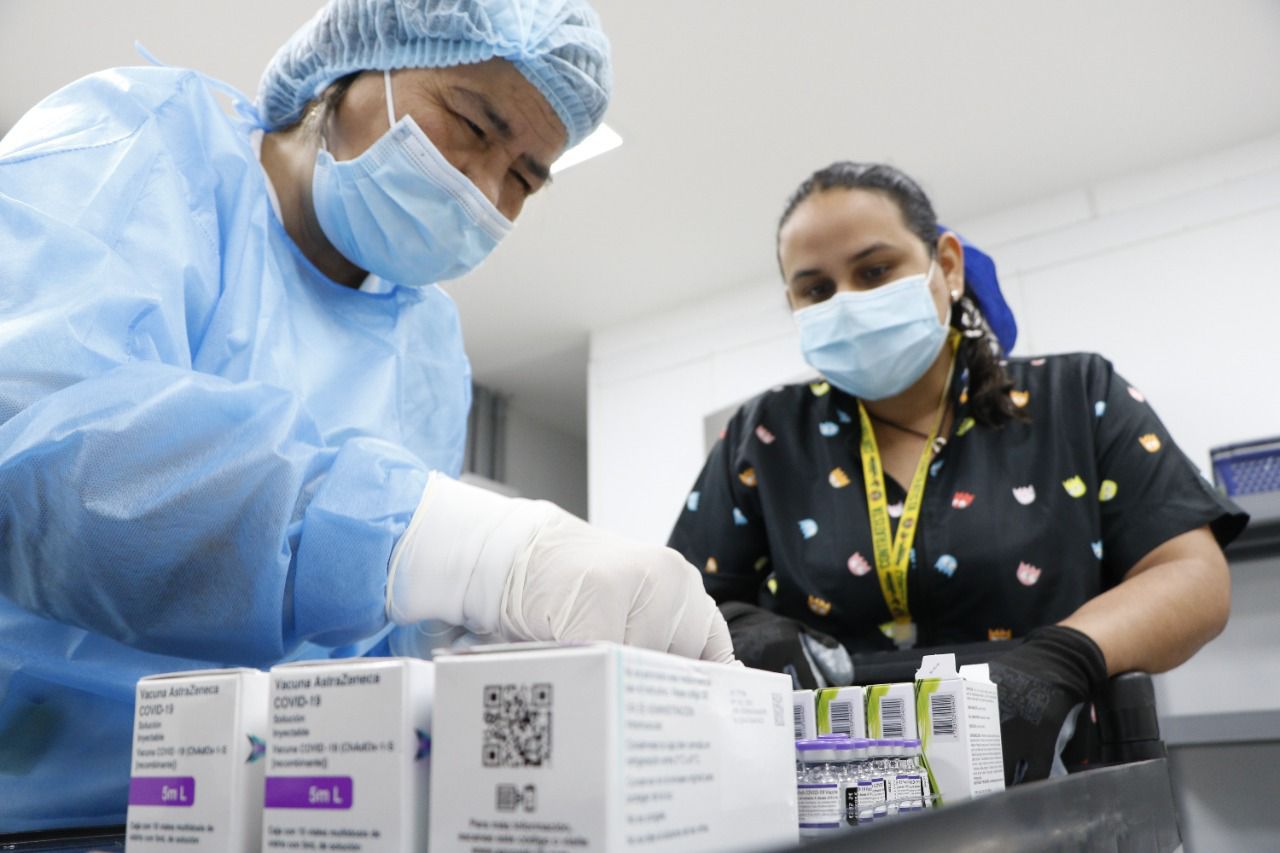 Vacunas contra el covid-19 en Santander
