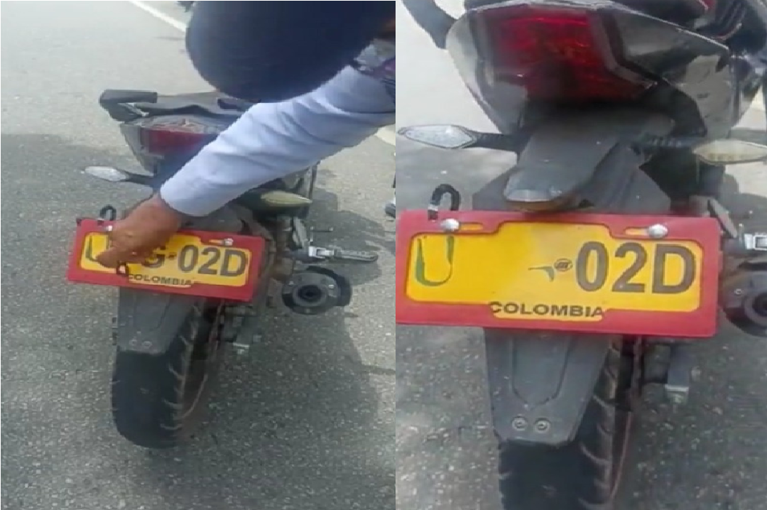 Alteración Placas de Bucaramanga