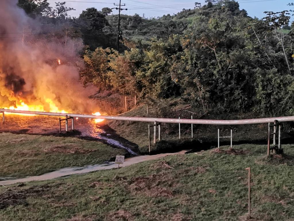 El ELN se atribuyó atentados ocurridos contra Ecopetrol en Santander