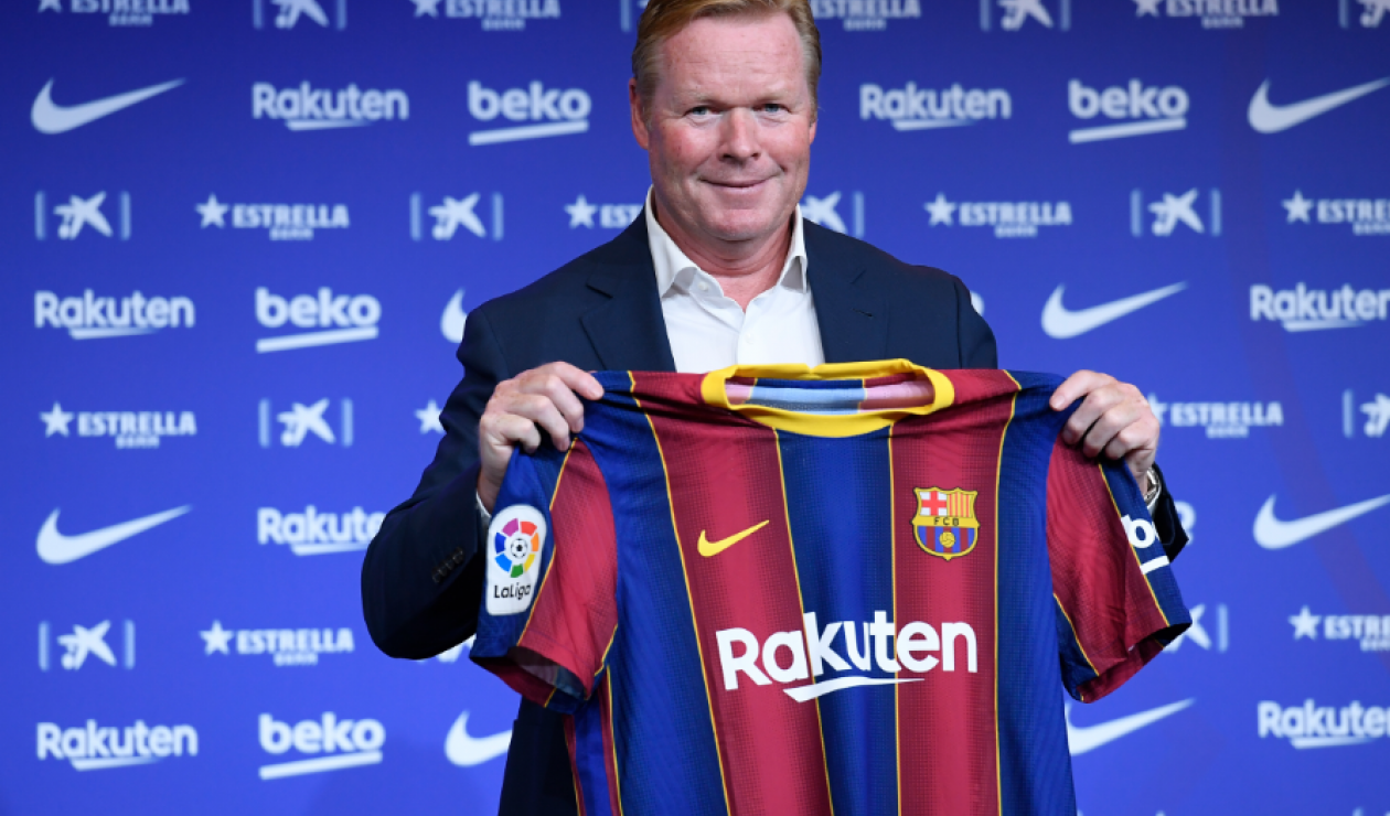 Técnico Koeman Barcelona