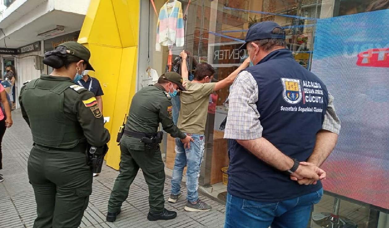 Policía realiza operativos en Cúcuta