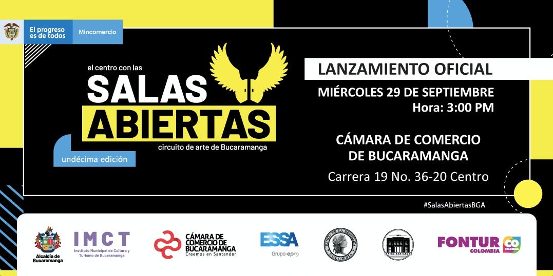 Así vivirán los bumangueses el circuito de arte conocido como ‘El Centro con las Salas Abiertas’.