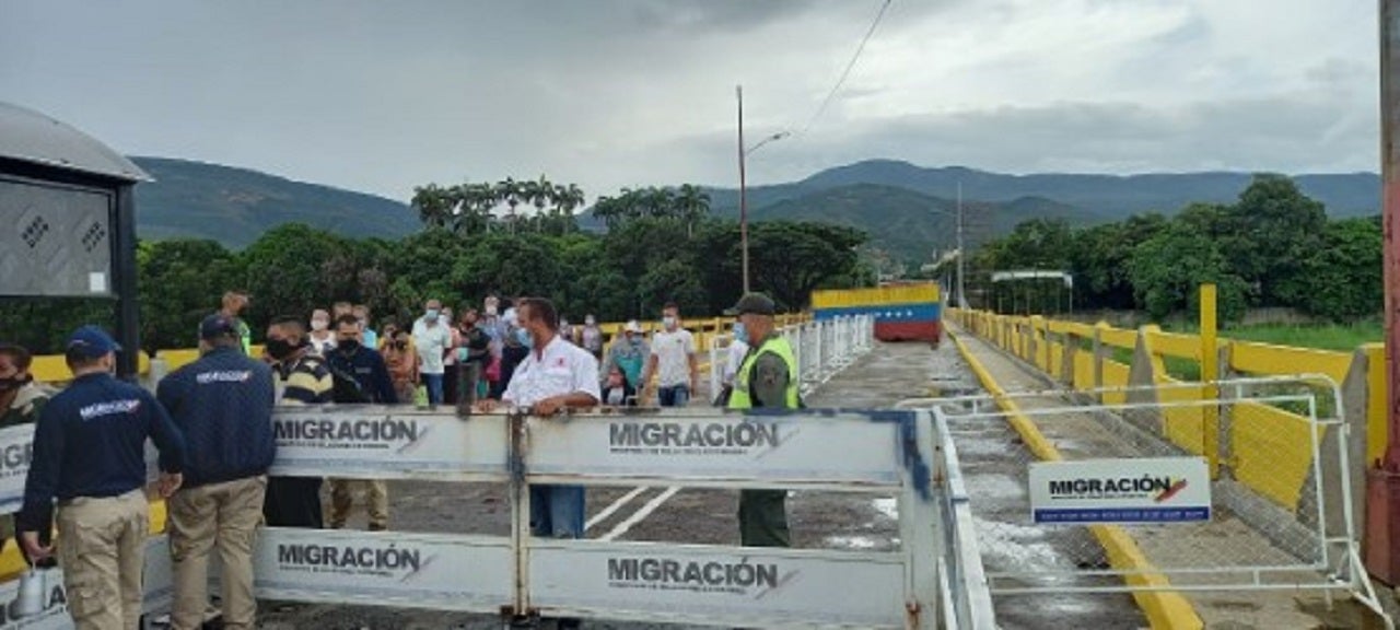 Zona de frontera entre Colombia y Venezuela