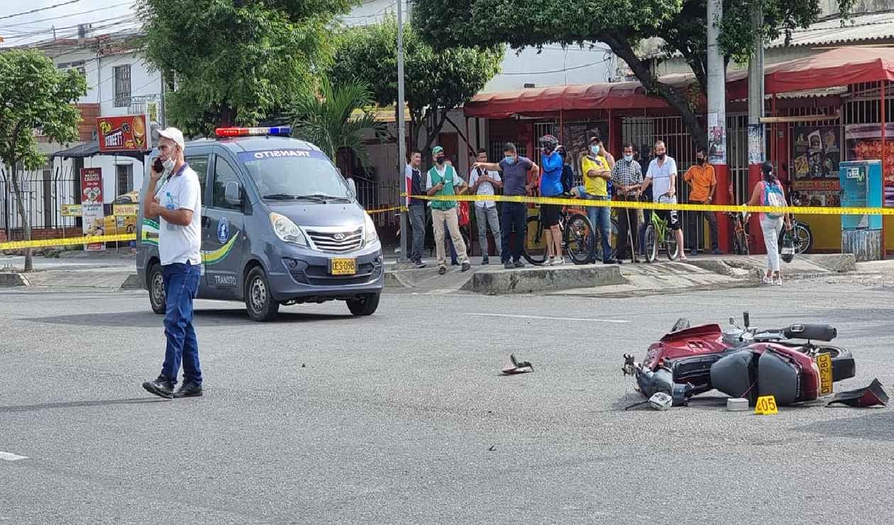Dos motorizados perdieron la vida