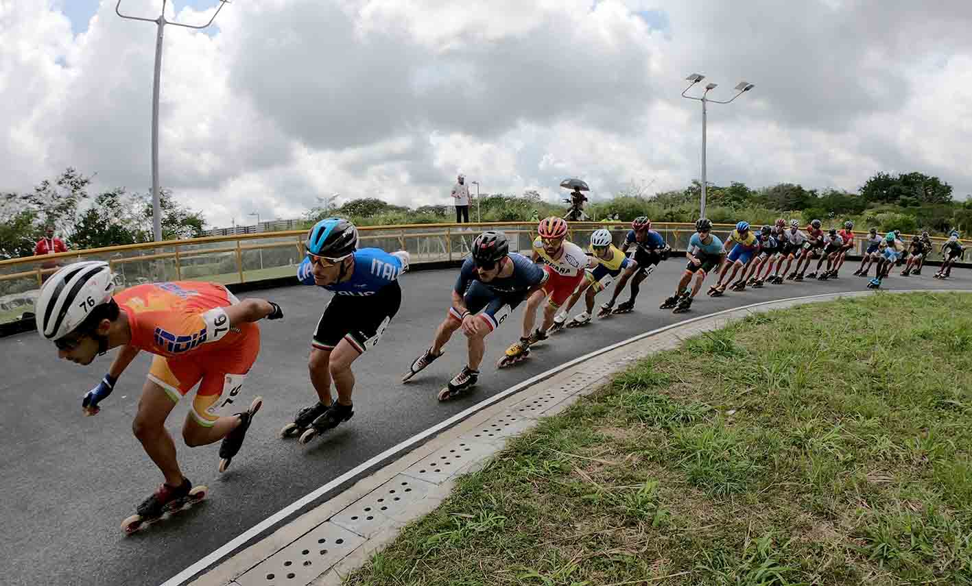 Mundial de Patinaje, pruebas de ruta