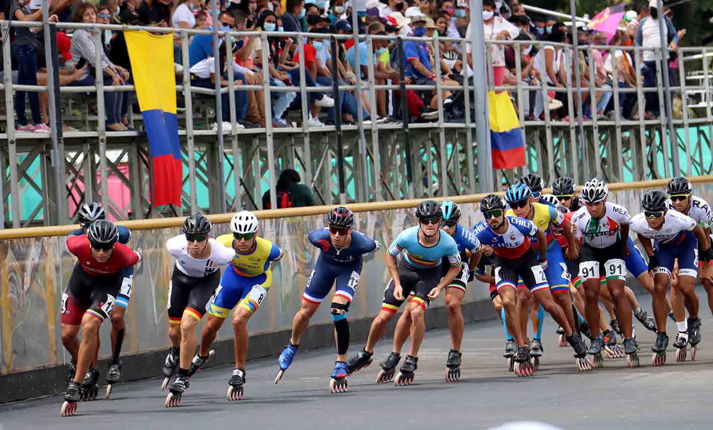 Mundial de patinaje, pruebas de ruta