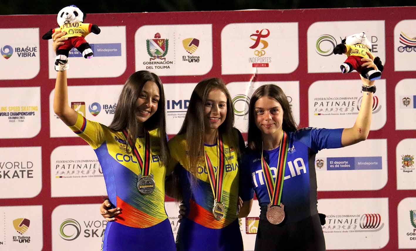 Colombia, campeón del Mundial de patinaje