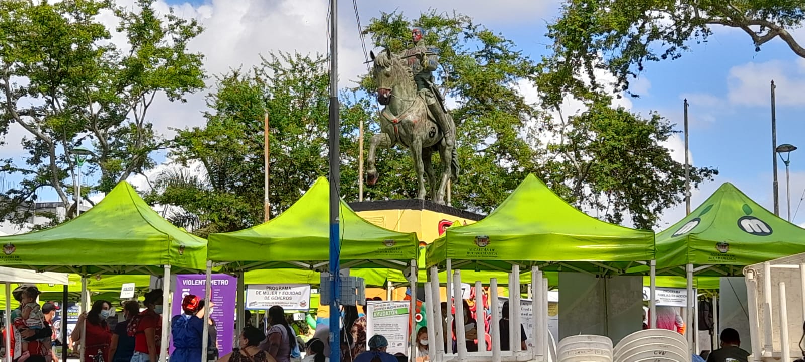 RECUPERACIÓN DEL CABALLO DE BOLIVAR, BUCARAMANGA