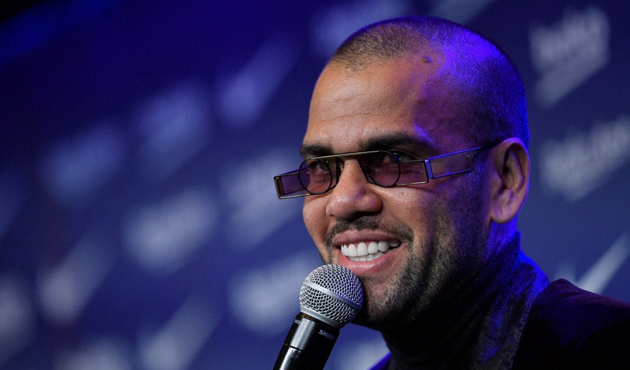 Dani Alves, jugador del Barcelona